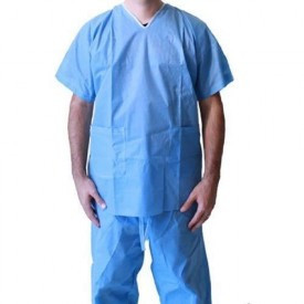 Unisex Disposable Scrub Suit