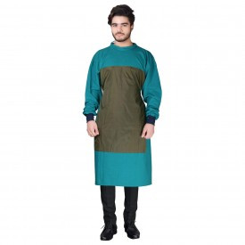 Surgical Gown Green with Front Reinforced
