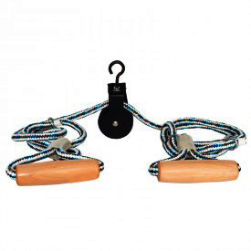 Physical Therapy Shoulder Pulley use for Home Gym Exercise