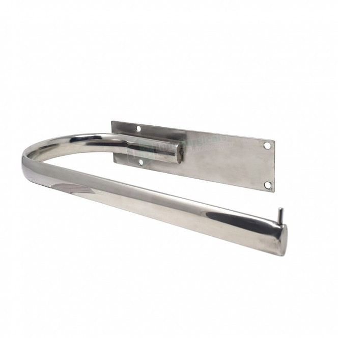Wall mounted Lead apron hanger/rack for single X-ray apron