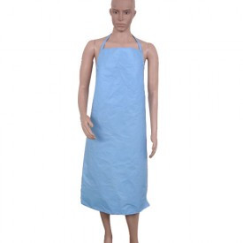 Disposable Laminated Apron Blue